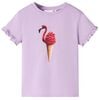 Kindershirt 104 lila