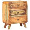 vidaXL Dressoir 60x35x75 cm massief gerecycled hout