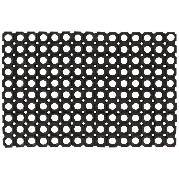 vidaXL Rubbermatten 22 mm 40x60 cm 5 st