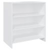 vidaXL Dressoir 70x40,5x75 cm bewerkt hout wit