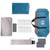 vidaXL Tenten met dak Blauw 721 x 335 x 212 cm Polyester