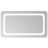 vidaXL LED Badkamer Spiegel Transparant 70 x 40 cm gehard glas
