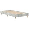 vidaXL Bedframe Beton Grijs 203 x 93 x 25 cm Bewerkt hout