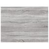 vidaXL Wandschappen 4 st 40x30x1,5 cm bewerkt hout grijs sonoma eiken