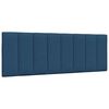vidaXL Bedframe zonder matras "Hanko" 120x200 cm stof blauw