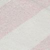 vidaXL Plaid streep 125x150 cm katoen oudroze