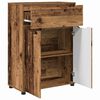vidaXL Badkamer Kast Oud Hout 72,5 x 36,5 x 100 cm Bewerkt hout