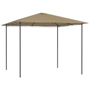 vidaXL Prieel 160 g/m&sup2; 3x3x2,6 m taupe