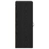 vidaXL Wandkast Zwart Eiken 34,5 x 34 x 90 cm Bewerkt hout