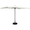 vidaXL Tuinparasol met Basis 200 x 300 cm Polyester Rechthoekig