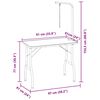 vidaXL Trimtafel voor huisdieren met 1 aanlijnoptie