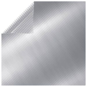 vidaXL Zwembadhoes 450x220 cm PE zilverkleurig