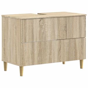 vidaXL Badkamer wastafelkast ARNHEM Sonoma Eiken 82 x 41 x 59 cm
