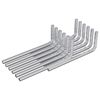 vidaXL Zeskantsleutel 12 st zilver 20 x 52 mm Staal