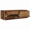 vidaXL Tv-meubels 2 st 80x31x25,5 cm bewerkt hout oud houtkleurig