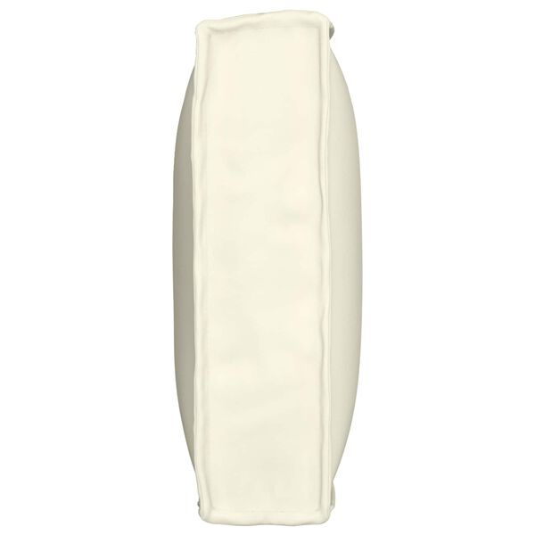 vidaXL Palletkussen voor rugleuning Cr&egrave;me 80 x 40 x 12 cm Oxford stof