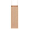 vidaXL Papieren zakken 50 st met hengsels 21x11x31 cm bruin