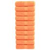 vidaXL Premium washandjes SOLUND 10 stuks oranje 30x30 cm 600 g/m&sup2;