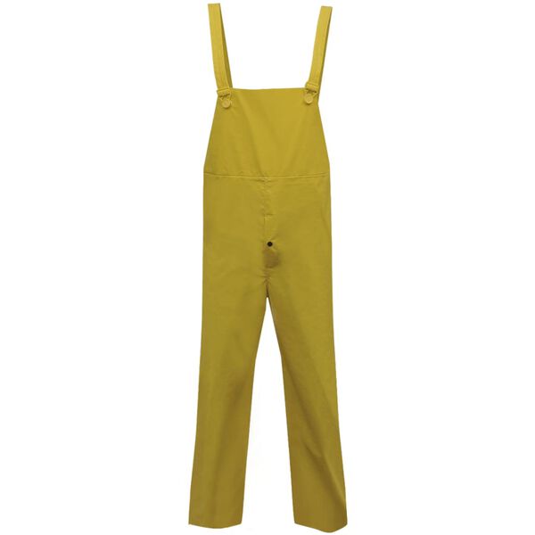 vidaXL Tweedelig regenpak waterbestendig met capuchon geel M