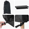 vidaXL Hoes voor tuinmeubelen Zwart 157 x 157 x 85 cm 420D stof