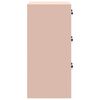 vidaXL Bestandenkast Roze 44 x 50 x 106,5 cm Koudgewalst Staal