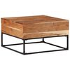 vidaXL Salontafel 68x68x41 cm massief acaciahout