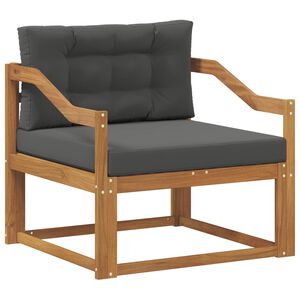 vidaXL Buiten Midden Sofa Naturel