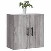 vidaXL Wandkast 60x31x60 cm bewerkt hout grijs sonoma eikenkleurig