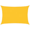 vidaXL Zonnezeil 160 g/m&sup2; 2,5x4 m HDPE geel