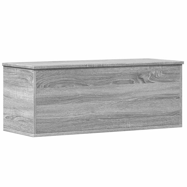 vidaXL Opbergbox 90x35x35 cm bewerkt hout grijs sonoma eikenkleurig