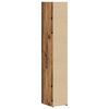vidaXL Hoge kast 2 pcs Oudhout 30 x 42,5 x 185 cm