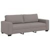 vidaXL 3-zitsbank Taupe 220x77x82 cm Stof