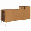 vidaXL TV-kast Oud Hout 100 x 35 x 55 cm Bewerkt hout