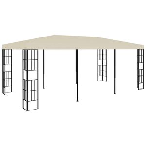 vidaXL Prieel 3x6 m cr&egrave;me