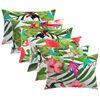 vidaXL Kussensloop 6 pcs HEERLEN Meerkleurig 30 x 50 cm Polyester