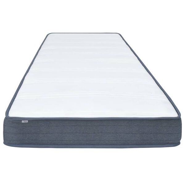 vidaXL Boxspringmatras 190x140x20 cm medium zacht stof