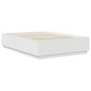 vidaXL Bedframe met hoofdeinde Wit 160 x 200 cm Bewerkt hout