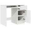 vidaXL Bureau 86x49x76 cm spaanplaat wit