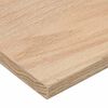 vidaXL Traptreden 4 st 80x25x2 cm onbehandeld massief eikenhout