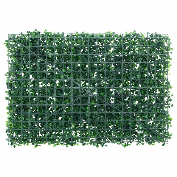 &nbsp;vidaXL Hek met kunstheester&nbsp;24 st 40x60 cm groen