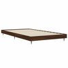 vidaXL Bedframe zonder matras bewerkt hout bruin eikenkleur 90x190 cm
