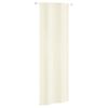 vidaXL Balkonscherm 80x240 cm oxford stof cr&egrave;mekleurig