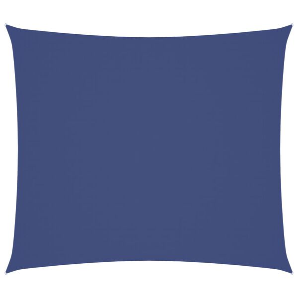 vidaXL Zonnescherm rechthoekig 2,5x3 m oxford stof blauw