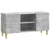 vidaXL TV-kast 102 x 34,5 x 50 cm Betongrijs Bewerkt hout