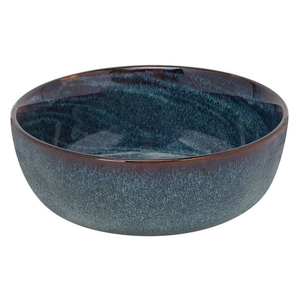 Cosy & Trendy Kom Atlantis 6 st cirkelpatroon &Oslash;16,5 cm blauw