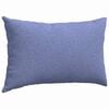 vidaXL Sofa Kussens 2 stuks Jeans Blauw 50 x 30 cm Stof