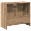 vidaXL Badkamer Kast Artisan Eiken 63 x 29 x 55 cm Bewerkt hout
