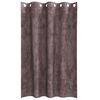 vidaXL Velvet Gordijnen met gordijnen 2 pcs Bruin 175 x 140 cm Fluweel