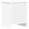 vidaXL Opbergkist met opslag Wit 40 x 40 x 50 cm Bewerkt hout