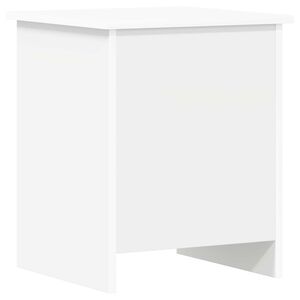 vidaXL Opbergkist met opslag Wit 40 x 40 x 50 cm Bewerkt hout